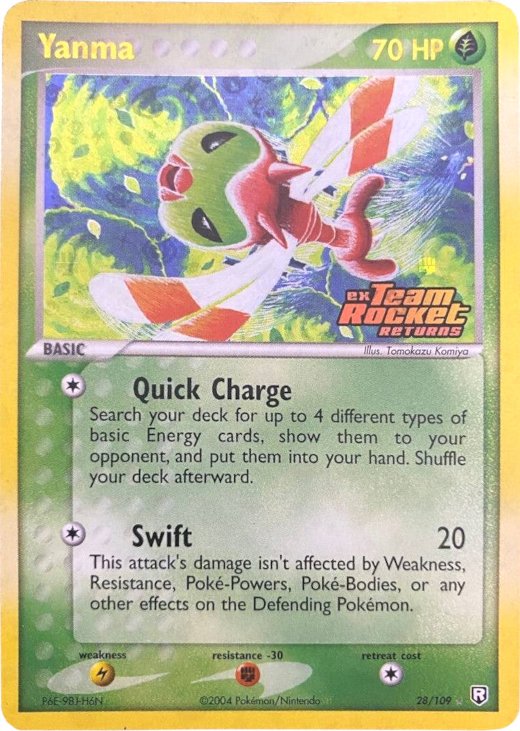 Yanma (28/109) (Stamped) [EX: Team Rocket Returns] | Gear Gaming Fayetteville