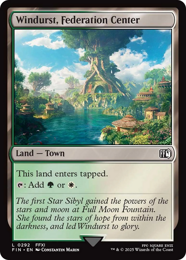Windurst, Federation Center [FINAL FANTASY] | Gear Gaming Fayetteville