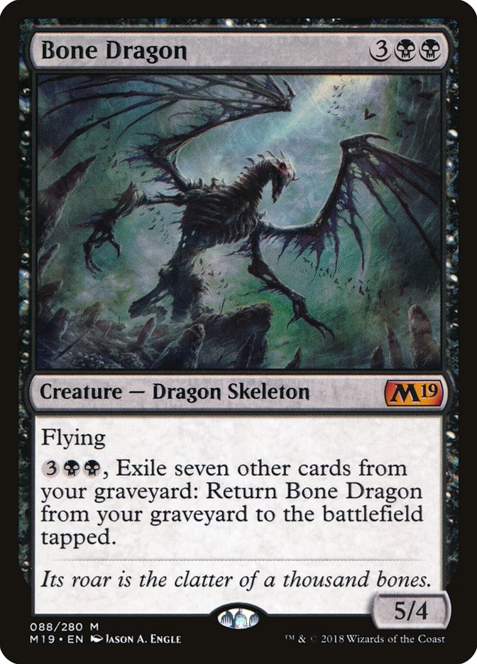 Bone Dragon [Core Set 2019] | Gear Gaming Fayetteville