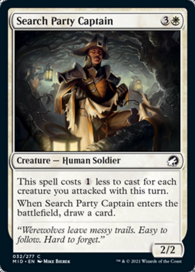 Search Party Captain [Innistrad: Midnight Hunt] | Gear Gaming Fayetteville