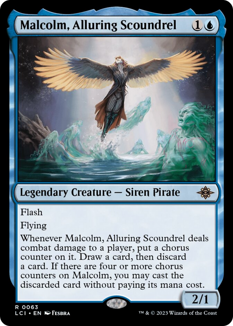 Malcolm, Alluring Scoundrel [The Lost Caverns of Ixalan] | Gear Gaming Fayetteville