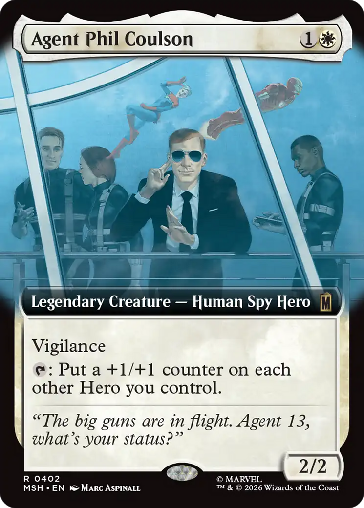 Agent Phil Coulson (Extended Art) [Marvel Super Heroes] | Gear Gaming Fayetteville