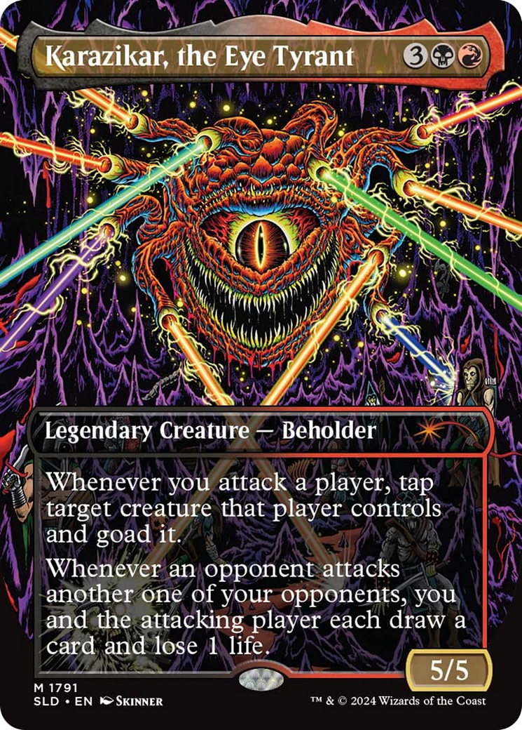 Karazikar, the Eye Tyrant (Rainbow Foil) [Secret Lair Drop Series] | Gear Gaming Fayetteville