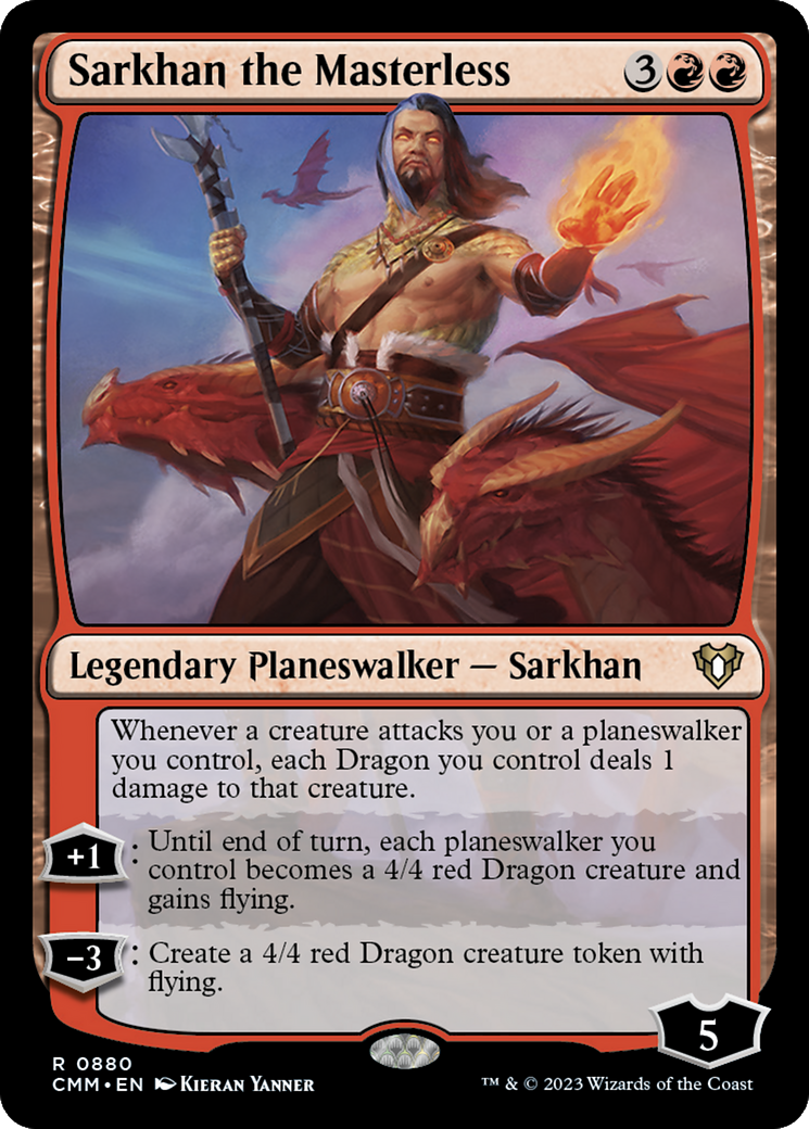 Sarkhan the Masterless [Commander Masters] | Gear Gaming Fayetteville