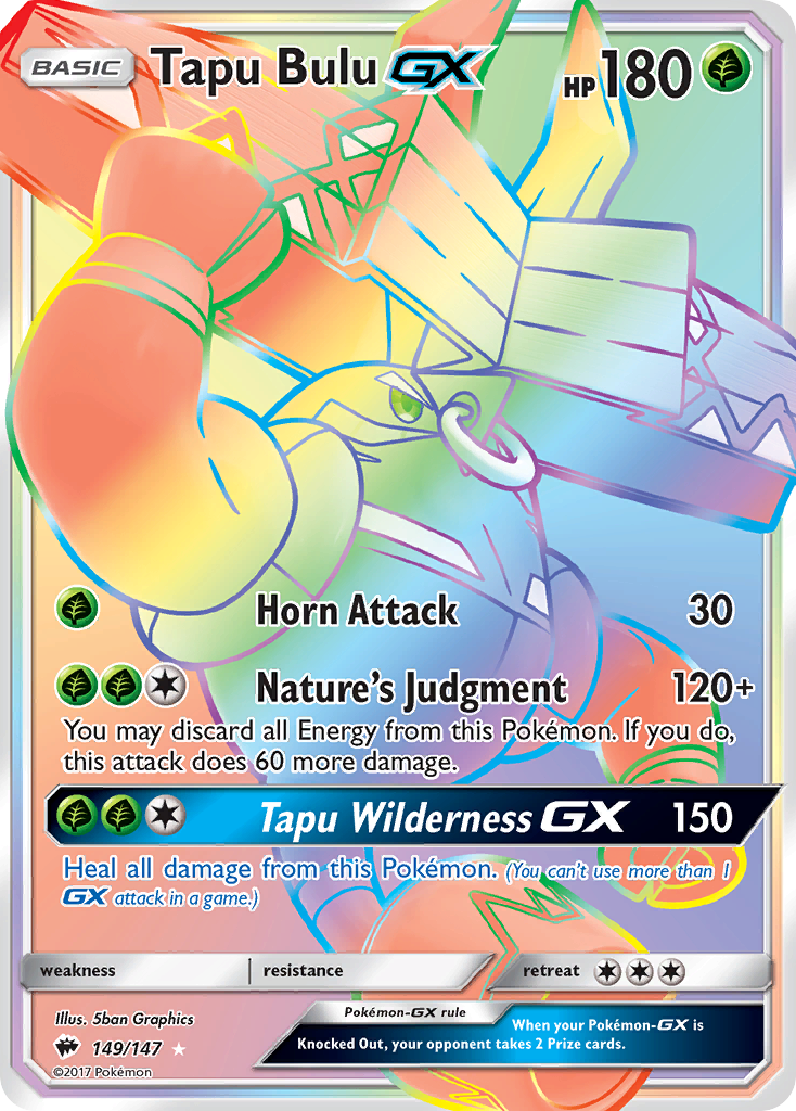 Tapu Bulu GX (149/147) [Sun & Moon: Burning Shadows] | Gear Gaming Fayetteville