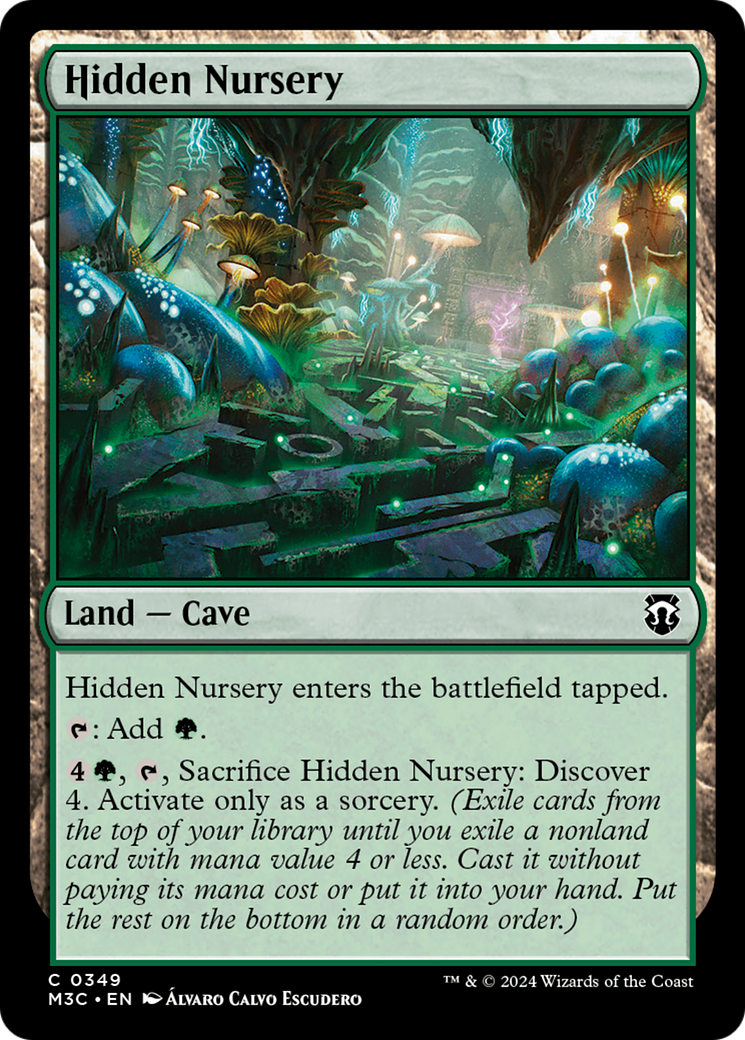 Hidden Nursery (Ripple Foil) [Modern Horizons 3 Commander] | Gear Gaming Fayetteville