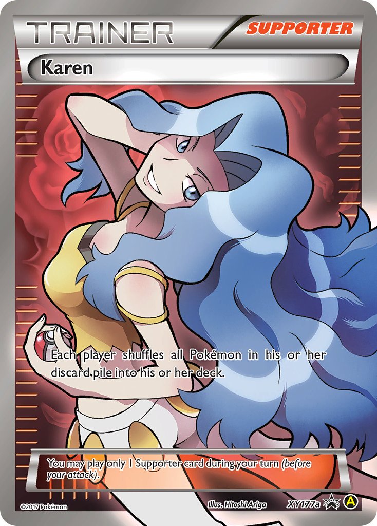 Karen (XY177a) [Alternate Art Promos] | Gear Gaming Fayetteville