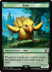 Bird (0016) // Wizard (0014) Double-Sided Token [FINAL FANTASY Tokens] | Gear Gaming Fayetteville