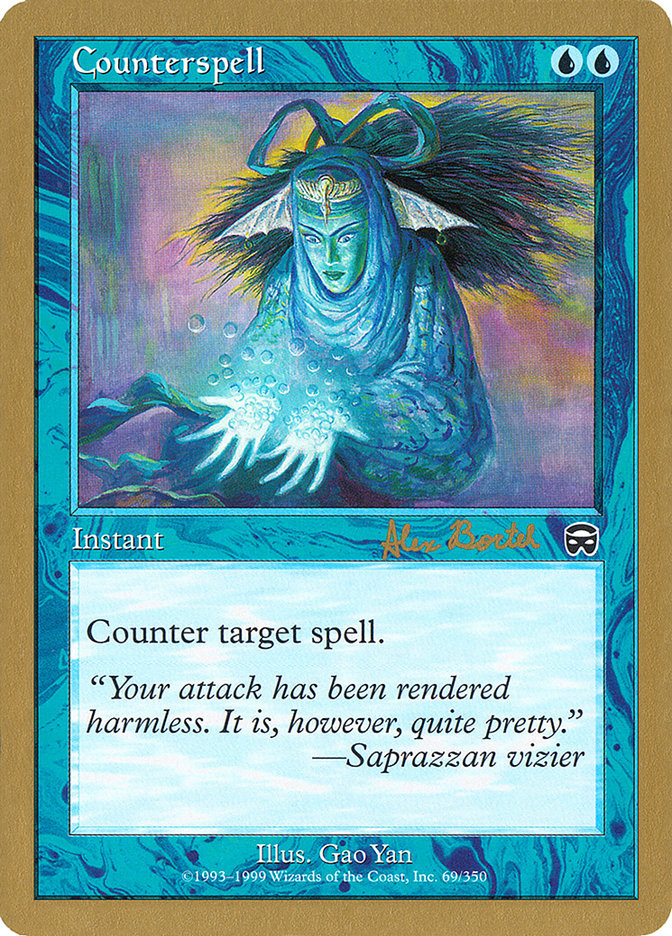 Counterspell (Alex Borteh) (MMQ) [World Championship Decks 2001] | Gear Gaming Fayetteville