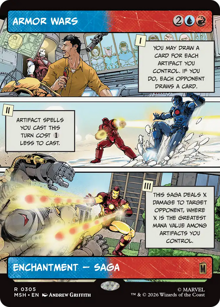 Armor Wars (Borderless) [Marvel Super Heroes] | Gear Gaming Fayetteville