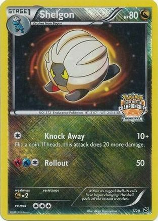 Shelgon (7/20) (Regional Championship) [Black & White: Dragon Vault] | Gear Gaming Fayetteville
