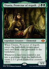 Titania, Protector of Argoth (Foil Etched) [Modern Horizons 2] | Gear Gaming Fayetteville