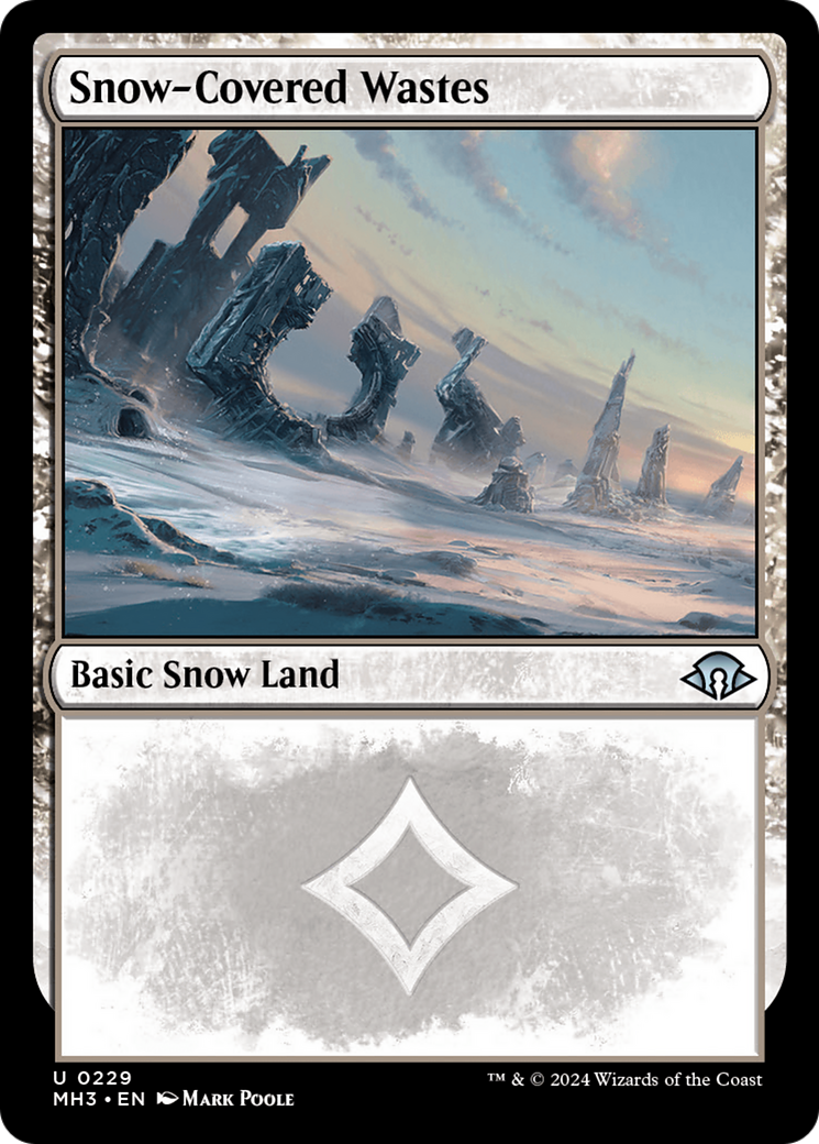 Snow-Covered Wastes (0229) [Modern Horizons 3] | Gear Gaming Fayetteville