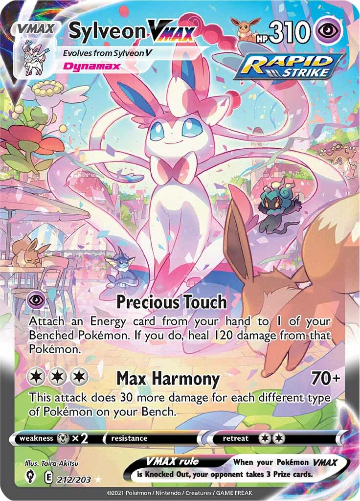 Sylveon VMAX (212/203) [Sword & Shield: Evolving Skies] | Gear Gaming Fayetteville