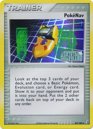PokeNav (83/100) (Stamped) [EX: Crystal Guardians] | Gear Gaming Fayetteville