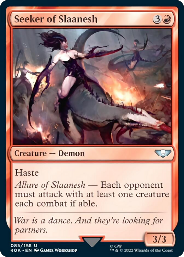 Seeker of Slaanesh (Surge Foil) [Warhammer 40,000] | Gear Gaming Fayetteville