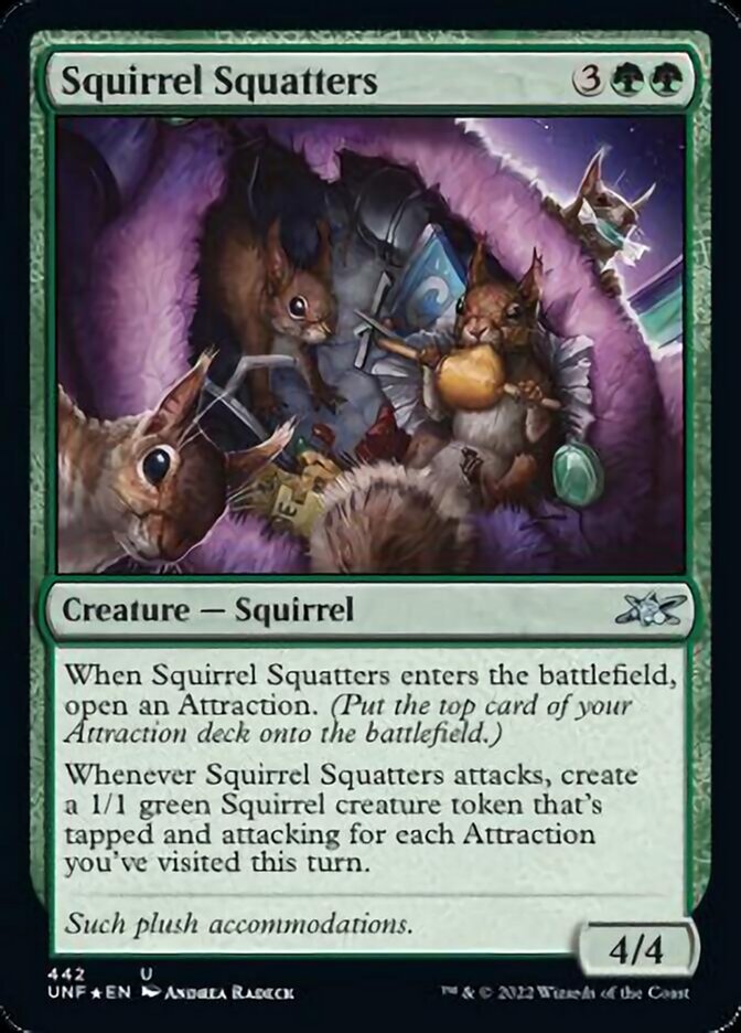 Squirrel Squatters (Galaxy Foil) [Unfinity] | Gear Gaming Fayetteville