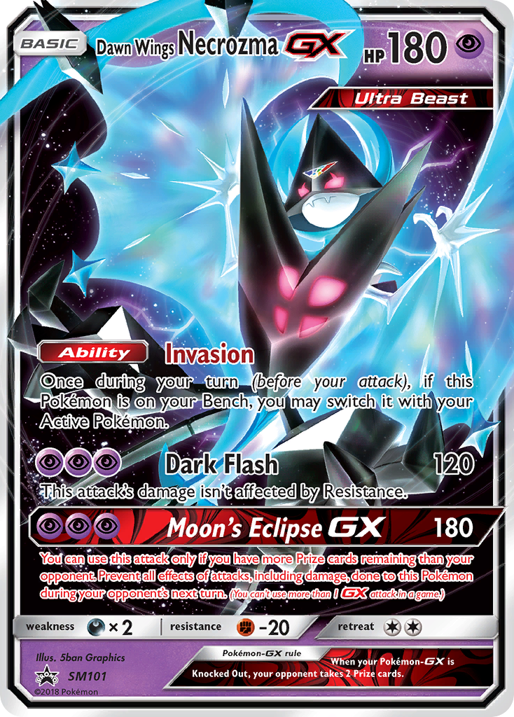 Dawn Wings Necrozma GX (SM101) [Sun & Moon: Black Star Promos] | Gear Gaming Fayetteville