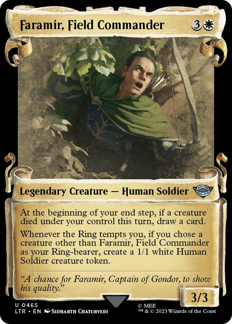Faramir, Field Commander [The Lord of the Rings: Tales of Middle-Earth Showcase Scrolls] | Gear Gaming Fayetteville