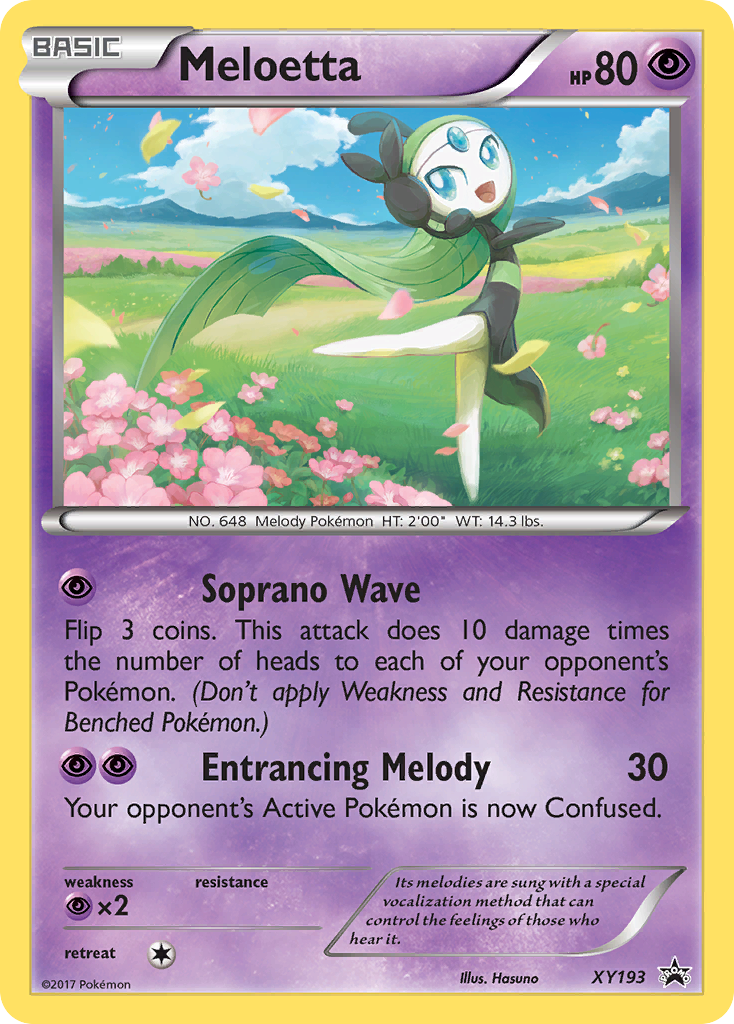 Meloetta (XY193) [XY: Black Star Promos] | Gear Gaming Fayetteville