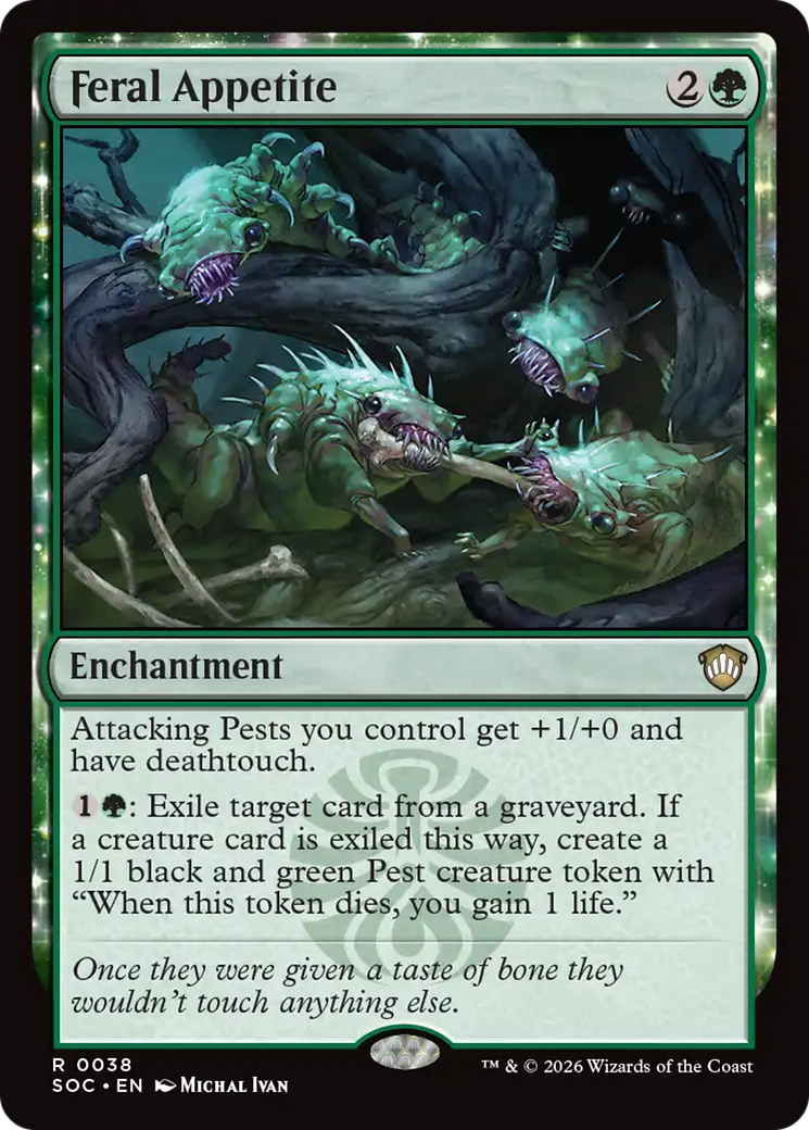 Feral Appetite [Secrets of Strixhaven Commander] | Gear Gaming Fayetteville