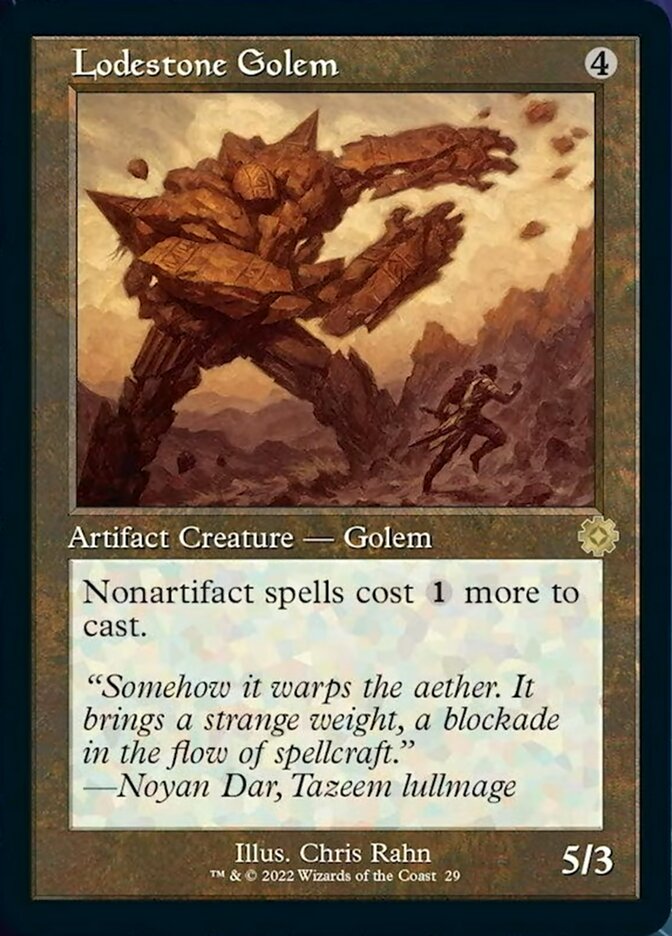 Lodestone Golem (Retro) [The Brothers' War Retro Artifacts] | Gear Gaming Fayetteville