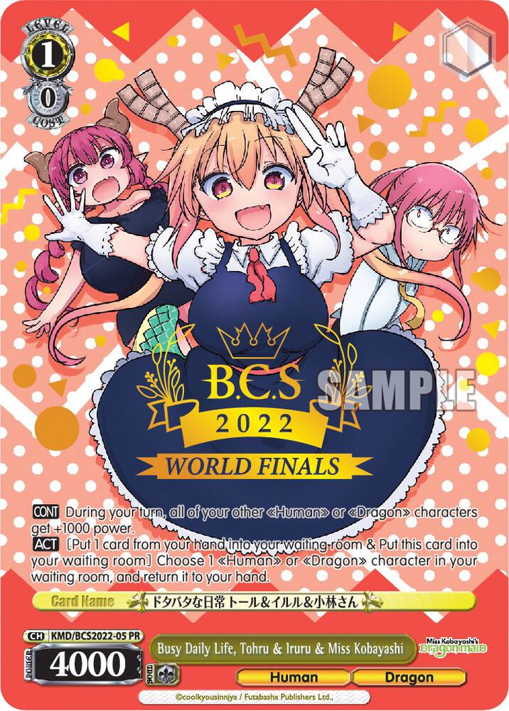 Busy Daily Life, Tohru & Iruru & Miss Kobayashi (World Finals 2022) - [Miss Kobayashi's Dragon Maid] | Gear Gaming Fayetteville
