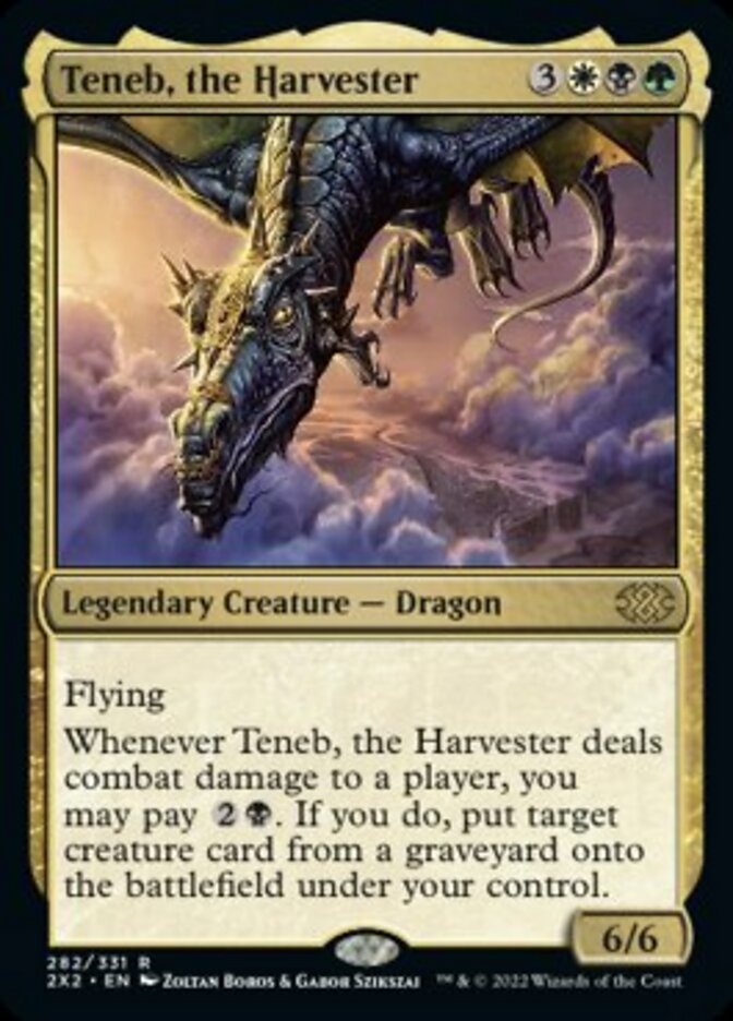 Teneb, the Harvester [Double Masters 2022] | Gear Gaming Fayetteville