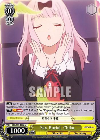 Sky Burial, Chika - [Kaguya-Sama: Love is War?] | Gear Gaming Fayetteville