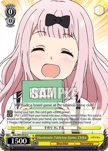 Handmade Tabletop Game, Chika - [Kaguya-Sama: Love is War?] | Gear Gaming Fayetteville