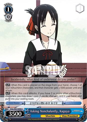 Asking Nonchalantly, Kaguya - [Kaguya-Sama: Love is War?] | Gear Gaming Fayetteville