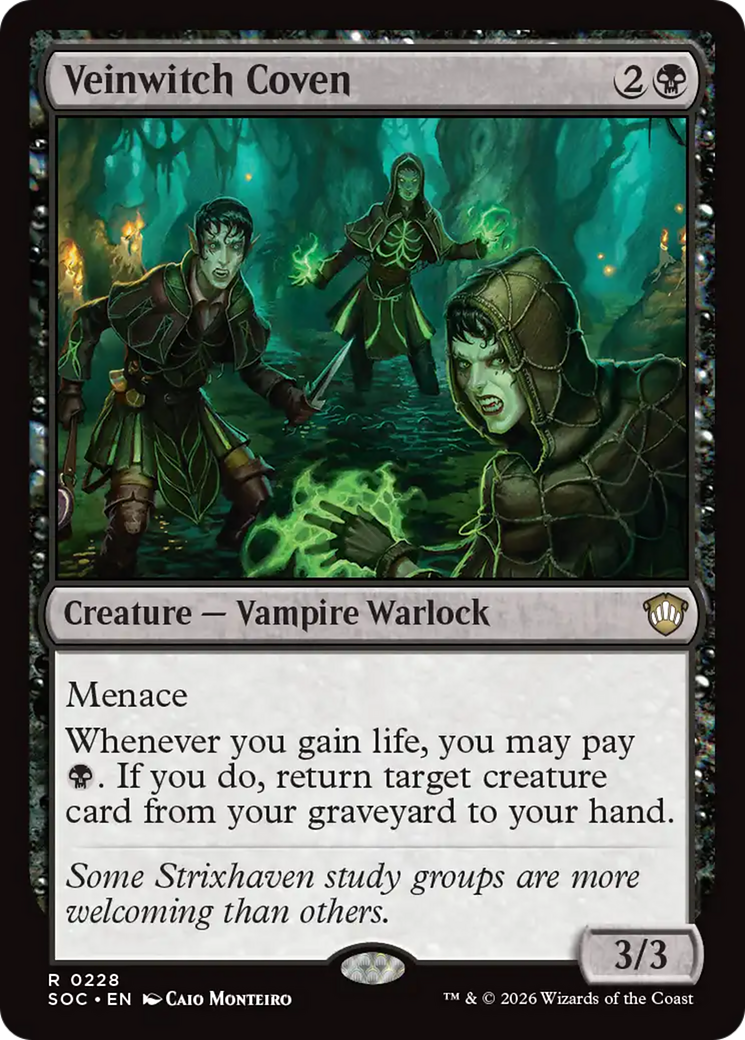 Veinwitch Coven [Secrets of Strixhaven Commander] | Gear Gaming Fayetteville