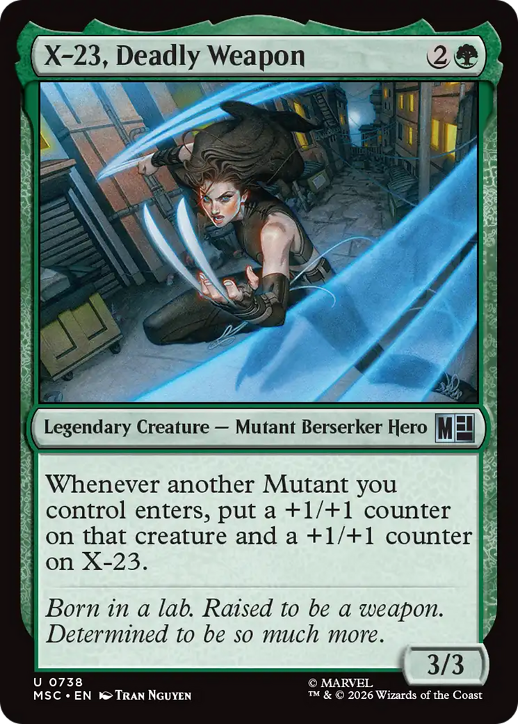 X-23, Deadly Weapon [Marvel Super Heroes Commander] | Gear Gaming Fayetteville