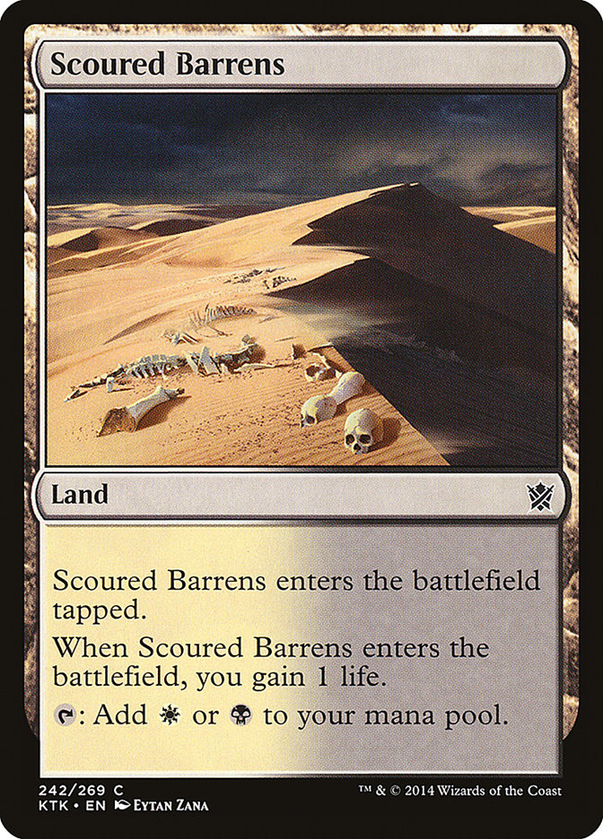 Scoured Barrens [Khans of Tarkir] | Gear Gaming Fayetteville