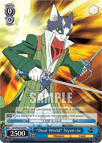 "Dual Wield" Nyan-ta - [LOG HORIZON Power Up Set] | Gear Gaming Fayetteville
