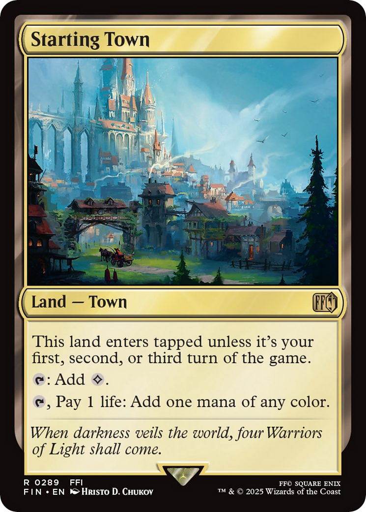 Starting Town [FINAL FANTASY] | Gear Gaming Fayetteville