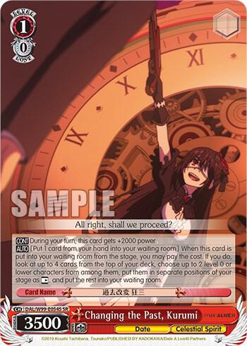 Changing the Past, Kurumi (SR) - [Date A Live Vol.2] | Gear Gaming Fayetteville