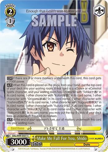 Make Me Fall For You, Shido - [Date A Live Vol.2] | Gear Gaming Fayetteville
