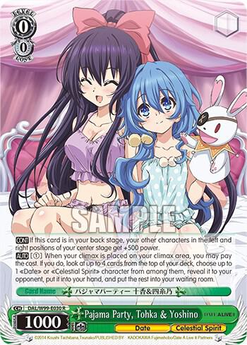 Pajama Party, Tohka & Yoshino - [Date A Live Vol.2] | Gear Gaming Fayetteville