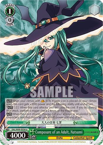 Composure of an Adult, Natsumi - [Date A Live Vol.2] | Gear Gaming Fayetteville