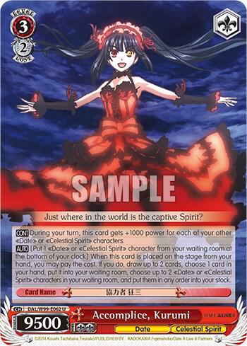 Accomplice, Kurumi - [Date A Live Vol.2] | Gear Gaming Fayetteville