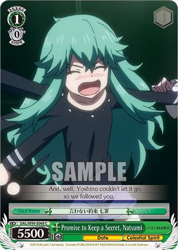 Promise to Keep a Secret, Natsumi - [Date A Live Vol.2] | Gear Gaming Fayetteville