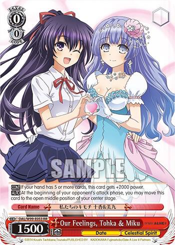 Our Feelings, Tohka & Miku - [Date A Live Vol.2] | Gear Gaming Fayetteville
