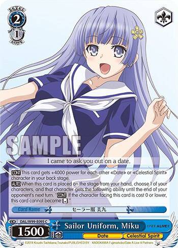 Sailor Uniform, Miku - [Date A Live Vol.2] | Gear Gaming Fayetteville