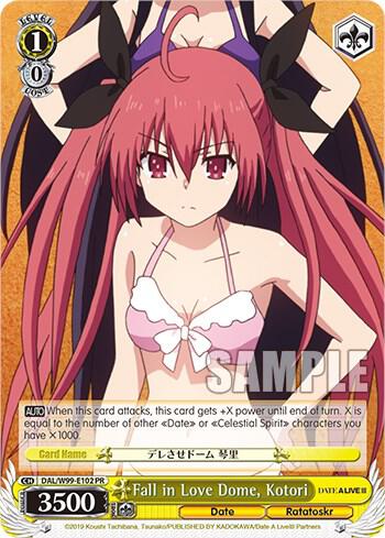 Fall in Love Dome, Kotori - [Date A Live Vol.2] | Gear Gaming Fayetteville