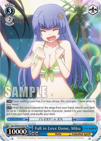 Fall in Love Dome, Miku (Foil) - [Date A Live Vol.2] | Gear Gaming Fayetteville