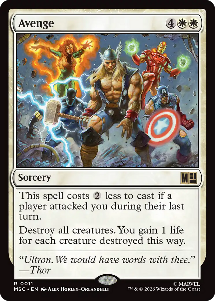 Avenge [Marvel Super Heroes Commander] | Gear Gaming Fayetteville