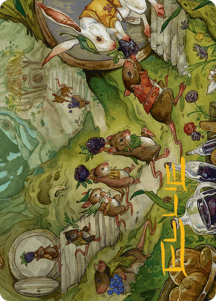 For the Common Good Art Card (43/54) (Gold-Stamped Signature) [Bloomburrow Art Series] | Gear Gaming Fayetteville