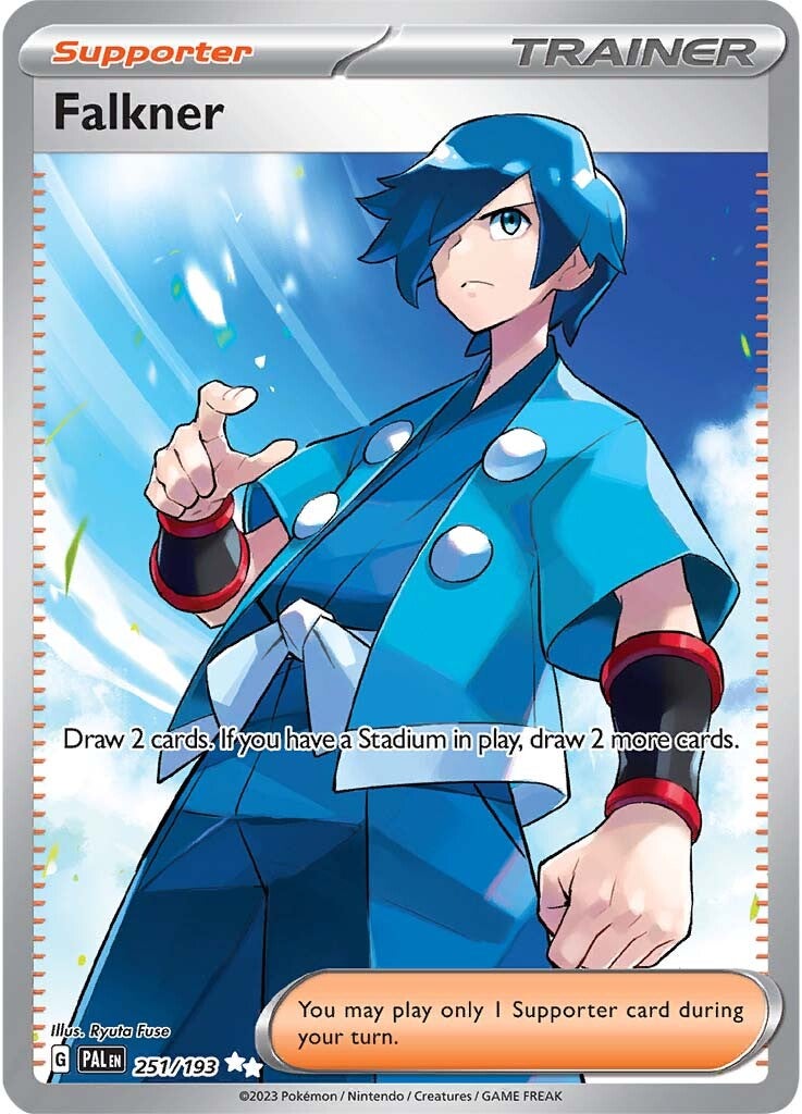 Falkner (251/193) [Scarlet & Violet: Paldea Evolved] | Gear Gaming Fayetteville