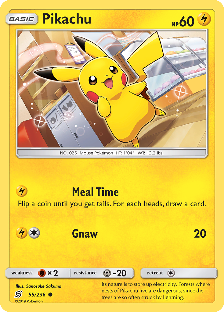 Pikachu (55/236) [Sun & Moon: Unified Minds] | Gear Gaming Fayetteville